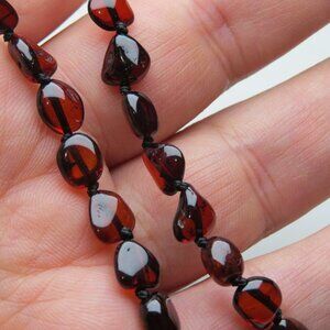 Authentic Amber Teething Unisex Necklace 12.5" Infant/Baby Premium Quality